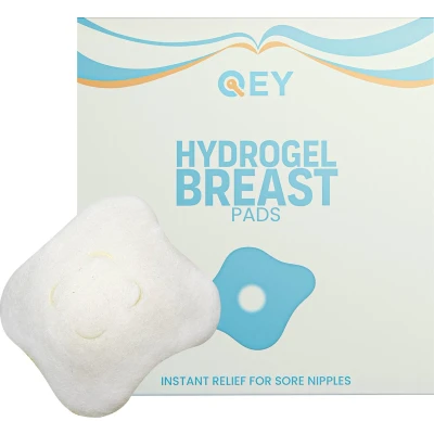 Afbeelding van QEY 12 Stuks Hydrogel Pads Tepelbeschermers Borst Kompressen