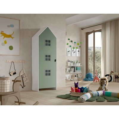 Afbeelding van KidsOnly Casami Bruges Entangled Groen Kast 1 Deur