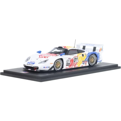 Afbeelding van Porsche 911 GT1 Spark Modelauto 1:43 1998 Allan McNish / Danny Sullivan Dirk Müller Jörg