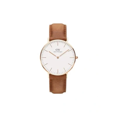 Afbeelding van Daniel Wellington Classic Collection Durham Horloge, Maat: One Size, Braun