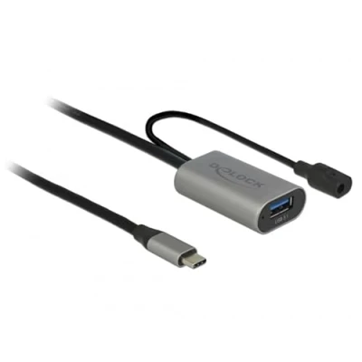 Afbeelding van Delock Active USB 3.1 Gen 1 extension cable Type C™ to A 5 m