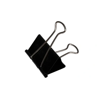 Afbeelding van Papierklem MAUL 215 foldback 51mm capaciteit 25mm zwart