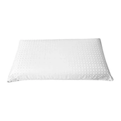Afbeelding van Todocama Luxury Hotel Memory Kussen, dubbele overtrek met ritssluiting, Jacquard anti mijtbehandeling, thermoregulerend, aanpassing aan de hals, 2 stuks 75