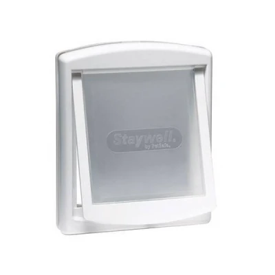 Afbeelding van Petsafe Hondenluik Large Wit/Transparant 760