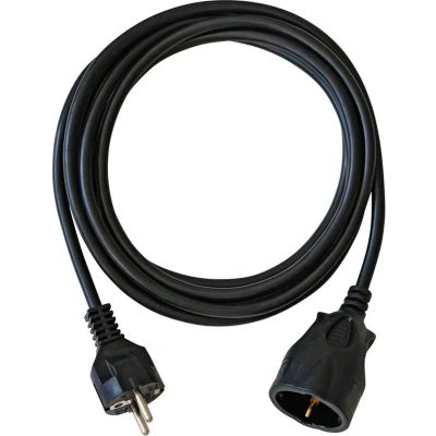 Afbeelding van Brennenstuhl Kunststof Kabel Zwart 3M H05Vv F 3G1,5 1162180