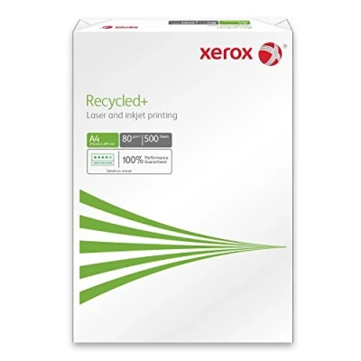Afbeelding van Xerox Recycled+ papier 003R91912 DIN A4 80 g/m² kopieerpapier voor laserprinter en kopieerapparaat van 100% oud 500 vellen wit