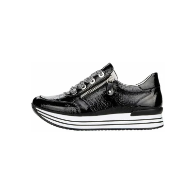 Afbeelding van REMONTE Sneakers laag zwart / wit