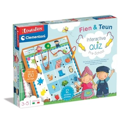 Afbeelding van Clementoni Interactieve Quiz Fien &amp; Teun