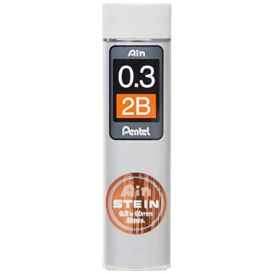 Afbeelding van Pentel C273 2BO AIN STEIN fijne vulling, 0,3 mm, hardheid 2B, 15 vullingen