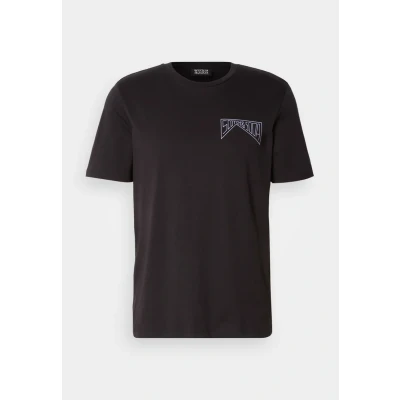 Afbeelding van Scotch &amp; Soda Regular Fit T shirt met logo op de linkerborst, Meteoriet 021, M