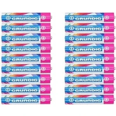 Afbeelding van Grundig Alkaline Batterijen Power++ AAA/LR03 1.5V 950mAh 18 stuks