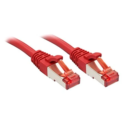 Afbeelding van LINDY 47730 RJ45 Netwerkkabel, patchkabel CAT 6 S/FTP 0.30 m Rood 1 stuk(s)