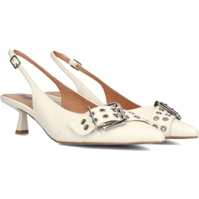 Afbeelding van Bibi Lou 521z10vk Hakken Dames Creme Maat 38