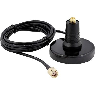 Afbeelding van Ixxat 1.04.0085.00000 Magnetfuß Antenne RP SMA Stecker 1 stuk(s)