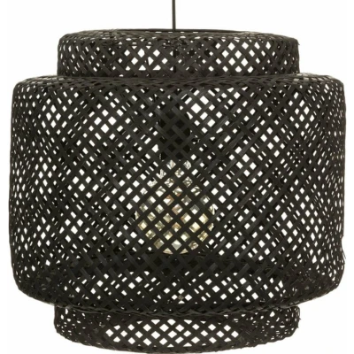 Afbeelding van Atmosphera Hanglamp Bamboe Ã ̃40cm Zwart