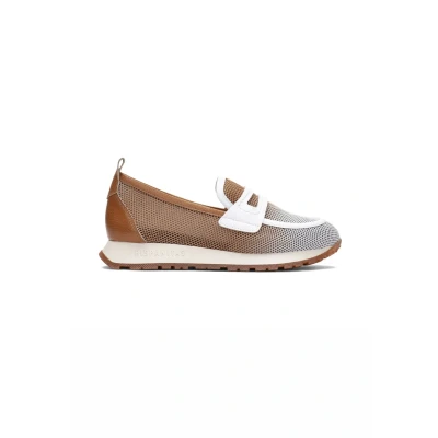 Afbeelding van Hispanitas Kansas Instappers, Dames, Maat: 37, Brown white Schoenen