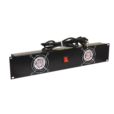 Afbeelding van Omnitronic Front Panel Z 19 met 2 Fans wired 2U