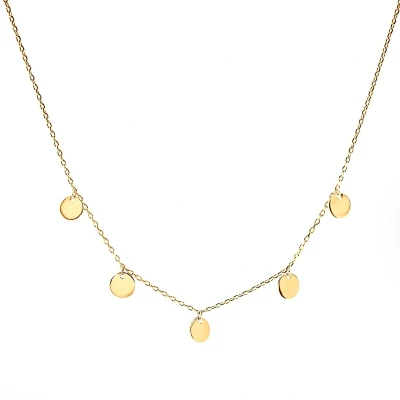 Afbeelding van Victorious Dames Ketting Goud Model: Ronda