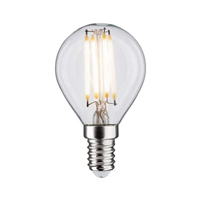 Afbeelding van Paulmann 28630 LED lamp filament druppel 5W klassiek verlichtingsmiddel helder 2700 K warmwit E14