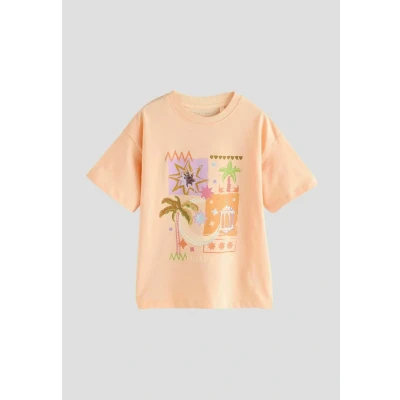 Afbeelding van Next Regular FIT Jogger EID SET Pyjama voor kinderen, Maat: 98, Purple orange