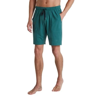 Afbeelding van Calida RMX Sleep Weekend Bermudas MIT Seitentaschen Pyjamabroek, Heren, Maat: Large, Philo green