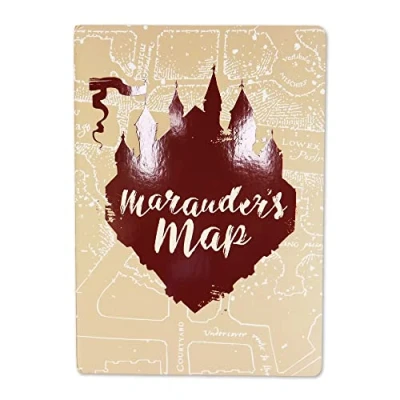 Afbeelding van Harry Potter Marauders Map A5 Flex Notitieboek