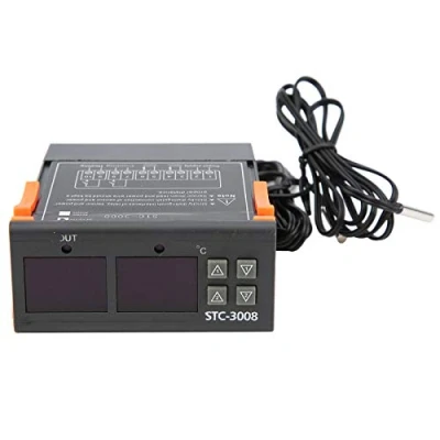 Afbeelding van STC 3008 Digitale thermostaat temperatuurregelaar Dual NTC instelbare sensorregelaar(12V)