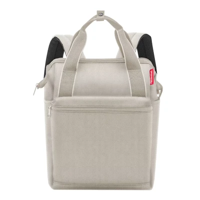 Afbeelding van Reisenthel Allrounder R 39 CM Rugzak, Maat: One Size, Herringbone sand