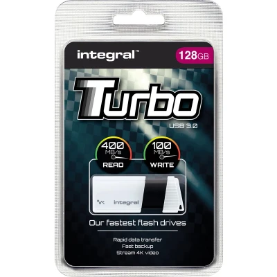 Afbeelding van Integral Turbo Usb 3.0 Stick, 128 Gb stick