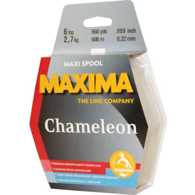 Afbeelding van Maxima Chameleon Maxi Spool 0.12 mm 1.0 kg 600 m