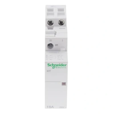 Afbeelding van Schneider electric magneetschakelaar ac ict 1no 1nc 16a 24v 50hz a9c22115