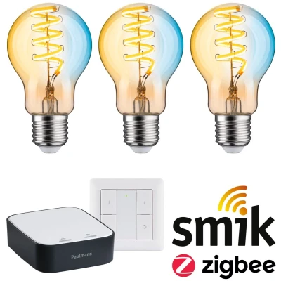 Afbeelding van 5194 Paulmann Home Starterkit verlichting E27 Energielabel: G (A G) Warmwit tot koudwit