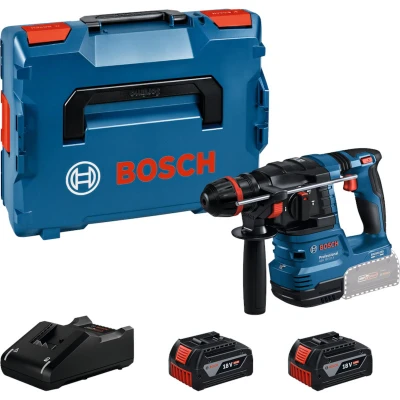 Afbeelding van Bosch Blauw GBH 18V 22 X Professional Accu Boorhamer Onechuck Incl. accu&quot;;s en lader 0611924101