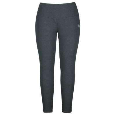 Afbeelding van Ulla Popken Extrawarm HIGH Waist Legging, Dames, Maat: 54/56, Anthrazit melange