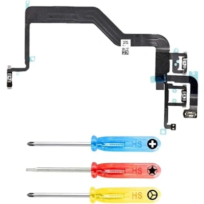 Afbeelding van MMOBIEL Volume Power Button Flex Kabel voor iPhone 12 / Pro 6.1 inch