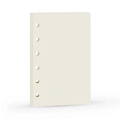Afbeelding van A7 Planner Inserts, Binder Refills for 6 Ring Spiral Notebook, Mini Blank Paper,6 Holes,for Portable planner, 45sheets/90 pages, 4.84 x 3.23&#039;&#039;, Harphia