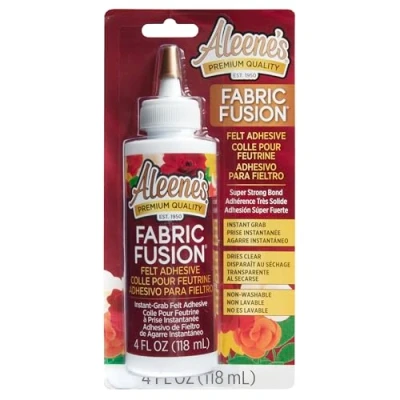 Afbeelding van Aleene&#039;s Fabric Fusion Felt Adhesive Carded 4 fl oz (43234) (DISCONTINUED)