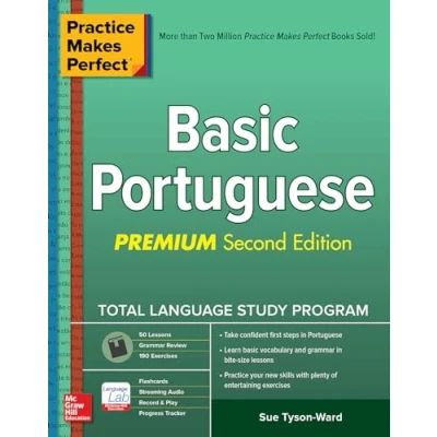 Afbeelding van Practice Makes Perfect: Basic Portuguese, Premium Second Edition