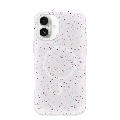 Afbeelding van OtterBox Symmetry Series Core MagSafe Hoes voor iPhone 16 Plus, schokbestendig, valbestendig, ultradun, beschermend dun hoesje, 3x getest volgens militaire standaard, Wit