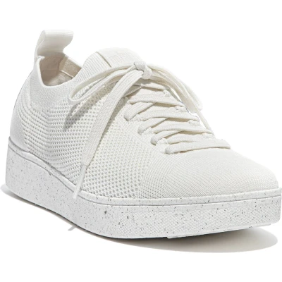 Afbeelding van Fitflop Rally Sneakers laag, Dames, Maat: 37, Beige Textiel