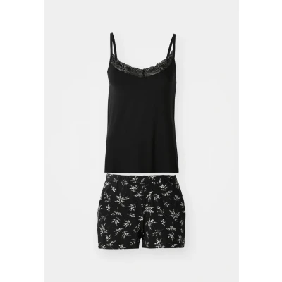 Afbeelding van Vivance Dreams Shortama met mooie kantdetails (set, 2 delig)