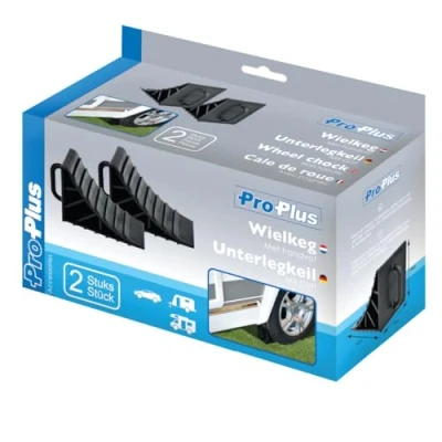 Afbeelding van Pro Plus Wielkeg met Handvat Kunststof 148 x 102 88 Zwart 2 stuks
