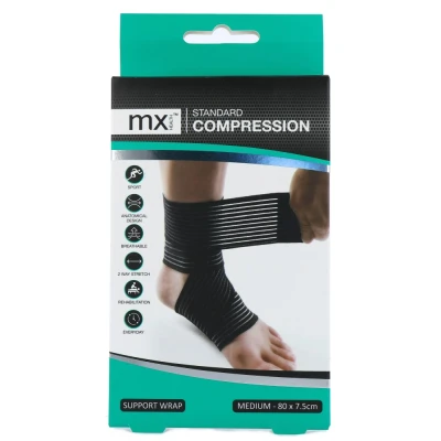 Afbeelding van MX Health Elastic Wrap Ankle Elbow 1ST