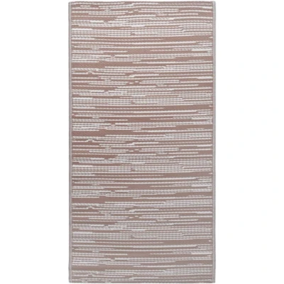 Afbeelding van vidaXL Buitenkleed 80x150 cm PP bruin