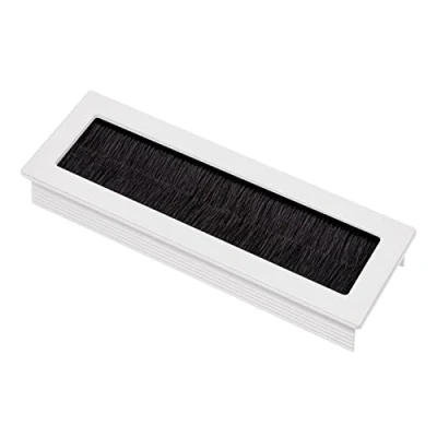 Afbeelding van SOTECH 1 x kabeldoorvoer Toledo van aluminium wit geanodiseerd 150 70 mm Installatieafmeting: 140 62 15,3