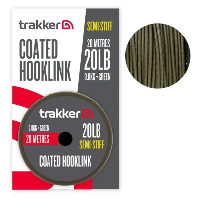Afbeelding van Trakker Semi Stiff Coated Hooklink 20lb (20m) Karper onderlijn materiaal