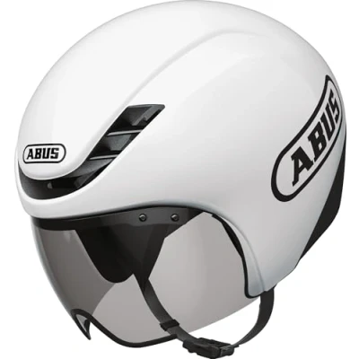 Afbeelding van Abus helm gamechanger tt 1.1 shiny white l 57 61cm