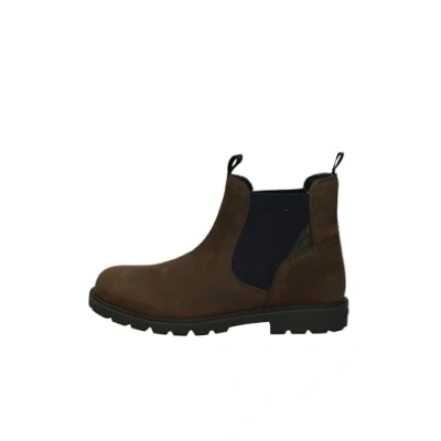 Afbeelding van Geox Jongens J Shaylax Boy enkellaars, Brown Navy, 32 EU