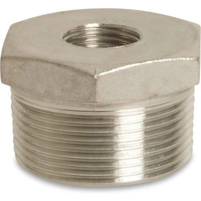 Afbeelding van RVS Nr. 241 Verloopring buitendraad x binnendraad 1 inch 1/2