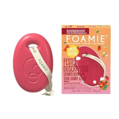Afbeelding van Foamie Shower Bar Berry Basilicious 80 gr